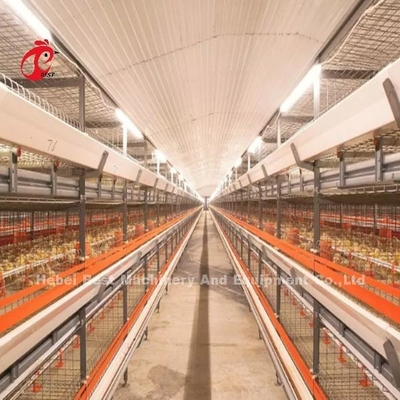 I semi intelligenti del sistema della gabbia in batteria del pollame automatici ed automatici per i polli da arrosto iridano