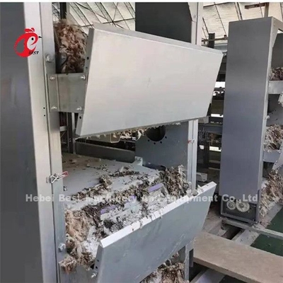 Ada automatico della macchina di rimozione del concime della ruspa spianatrice e della cinghia dell'azienda agricola di pollo del pollame 380V