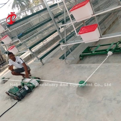 tipo macchina della ruspa spianatrice di 220V 380V di rimozione del concime per la stella della Camera di pollo del pollame