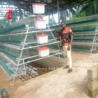 Prezzo della gabbia in batteria dell'azienda avicola in iride della gabbia di strato della fila della Nigeria 4